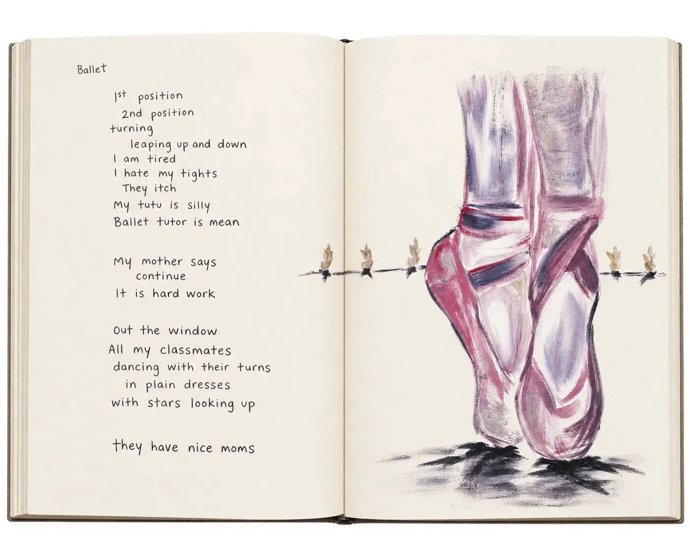 Original Resilience artwork accompanying a survivor poem